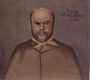 Felix Vallotton, Portrait decoratif of Paul Verlaine